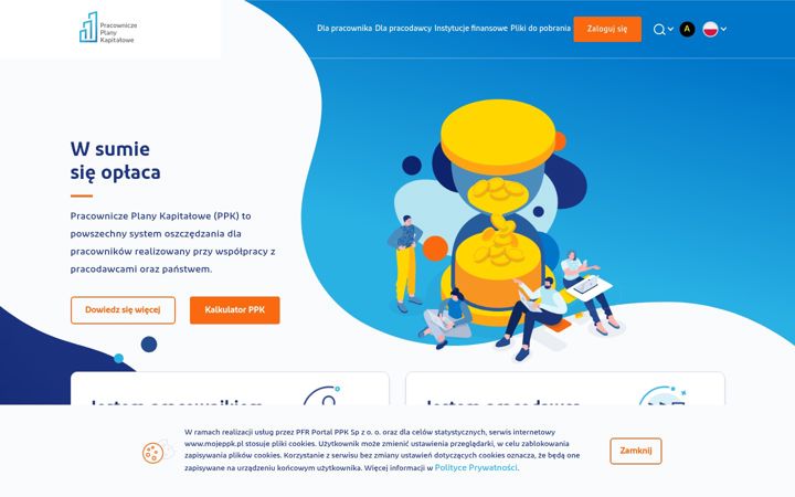 Screenshot of mojeppk.pl