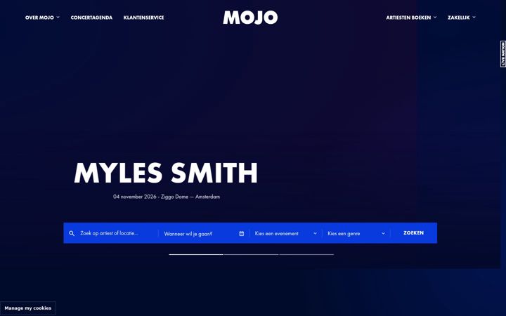 Screenshot of mojo.nl