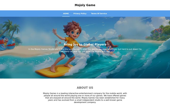 Screenshot of mojoly.net
