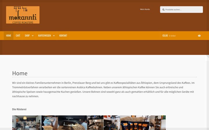 Screenshot of mokannti.com