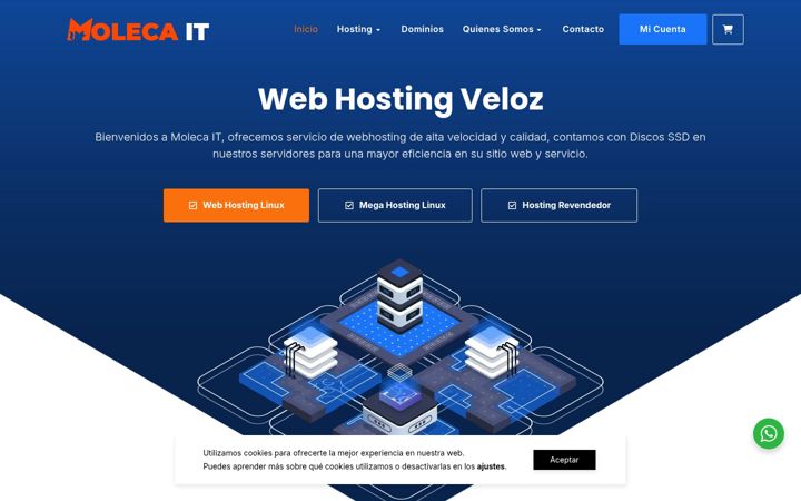 Screenshot of molecait.com
