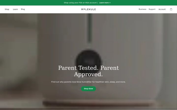 Képernyőkép: molekule.com