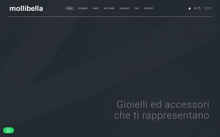 Screenshot of mollibella.it