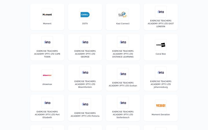 Screenshot of momentpay.io