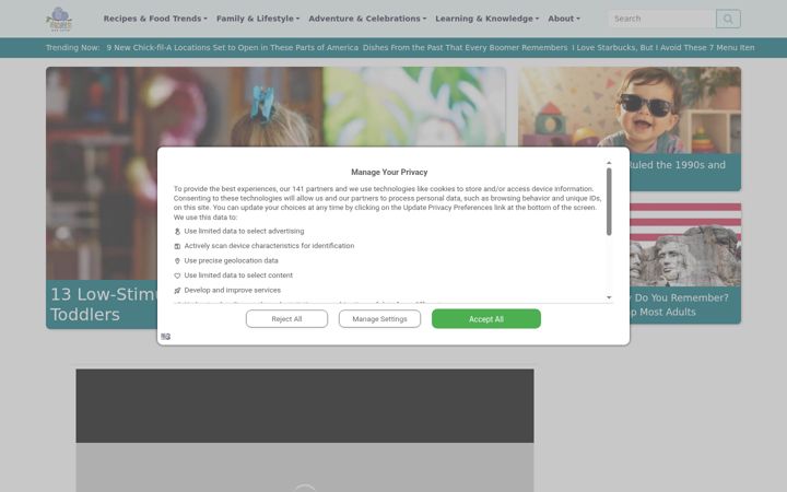 Screenshot of momswhothink.com