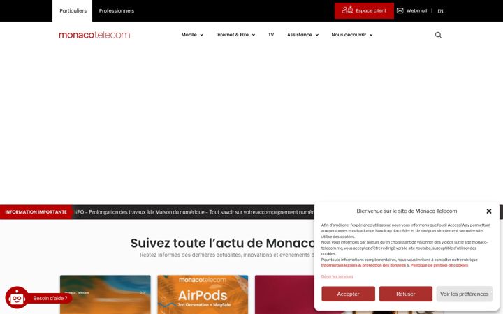 Screenshot of monaco.mc