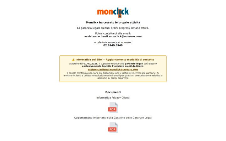 Screenshot of monclick.it