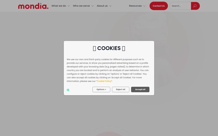 Kuvakaappaus sivustosta mondia.io