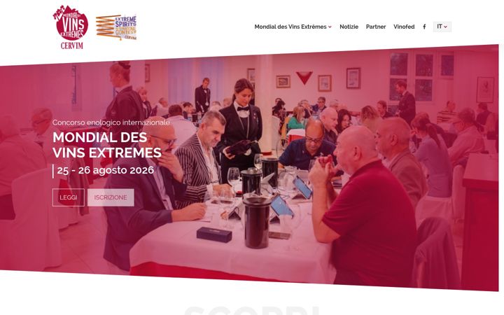 Screenshot of mondialvinsextremes.com