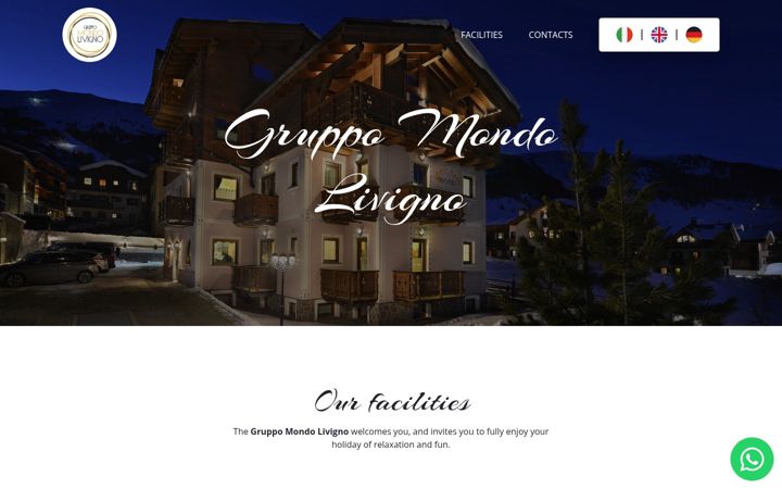 Skärmbild av mondolivigno.it