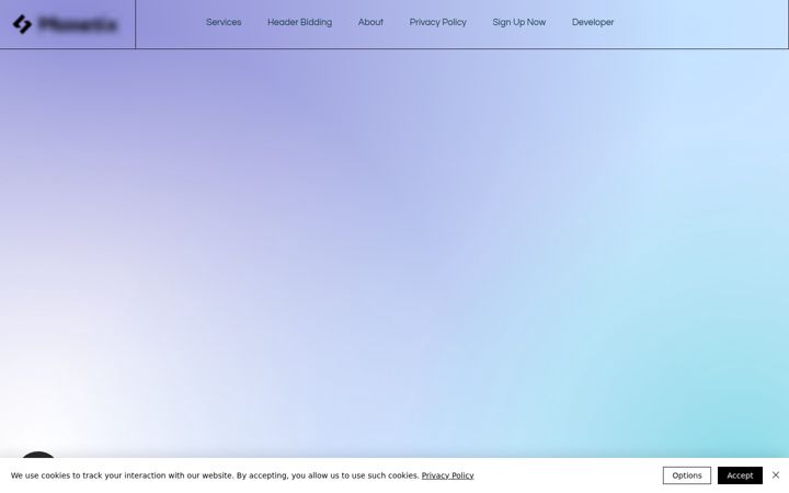Screenshot van monetixads.com