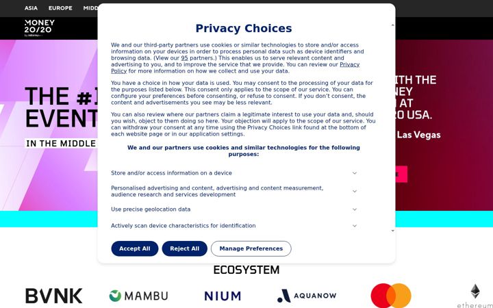 Screenshot of money2020.com