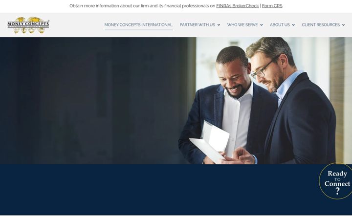 Képernyőkép: moneyconcepts.com