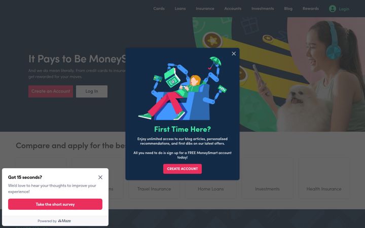 Screenshot of moneysmart.sg