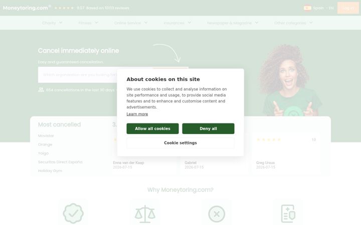 Zrzut ekranu moneytoring.com
