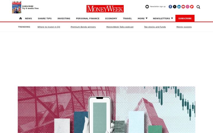 Screenshot von moneyweek.com