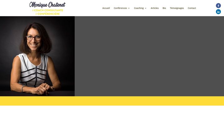 Screenshot di moniquechatenet.com