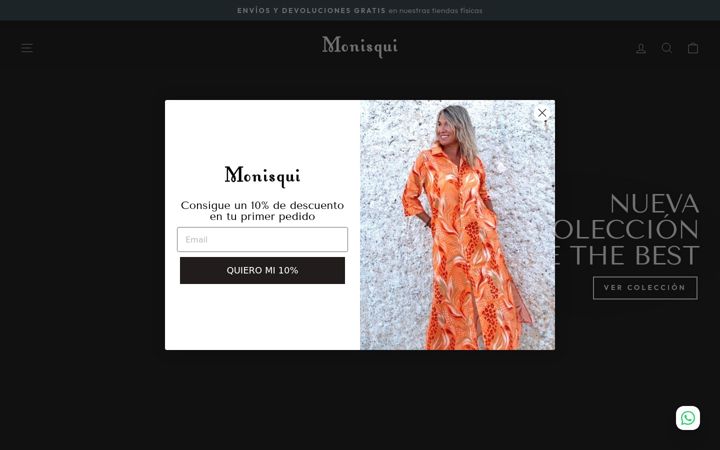 Screenshot of monisqui.com