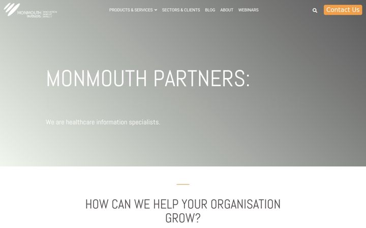 Screenshot of monmouth.partners