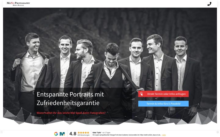 Screenshot van mono-photography.de