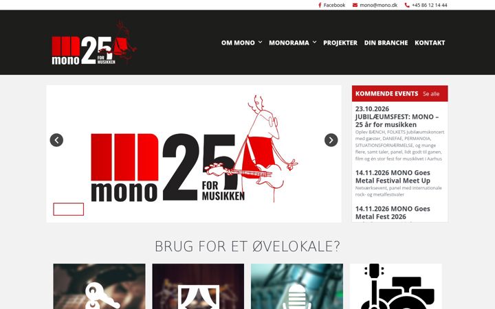 Captura de pantalla de mono.dk