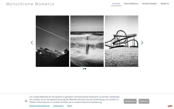 Snimka zaslona za monochrome-momente.de