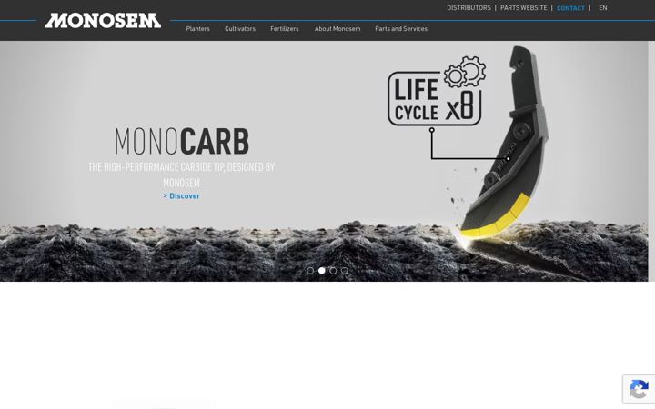 Screenshot of monosem.com