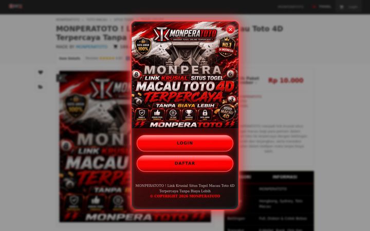 Screenshot of monperamasuk.com