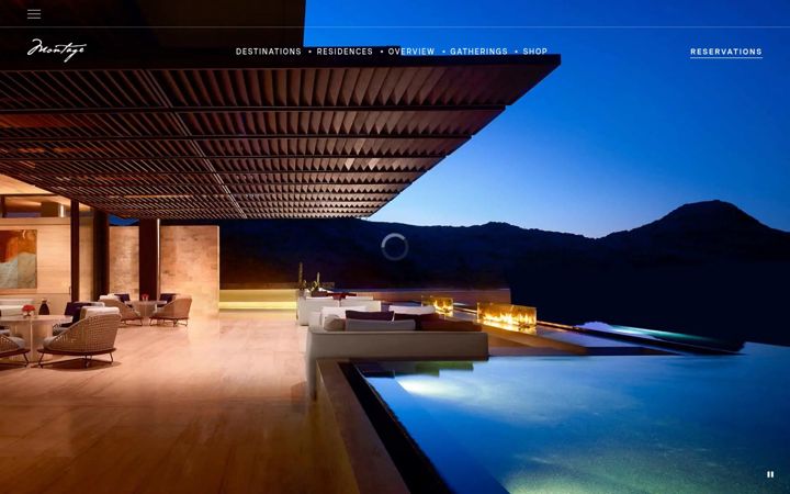 Screenshot of montagehotels.com