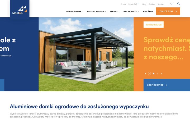 Screenshot of montalu.pl