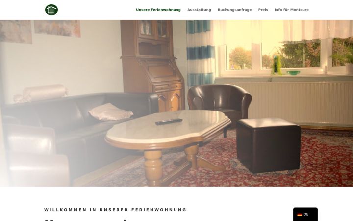 Screenshot του monteurwohnung-vermieten.de