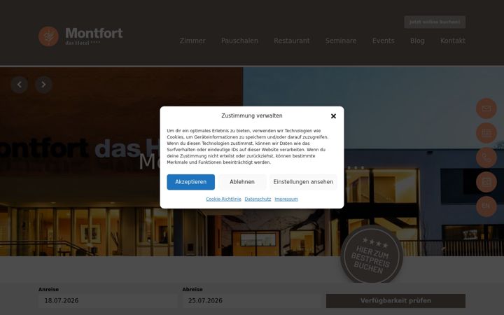 Screenshot of montfort-dashotel.at
