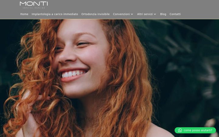 Screenshot ta' montidentalcenter.it