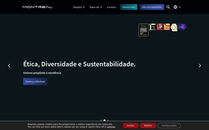 Screenshot of montreal.com.br