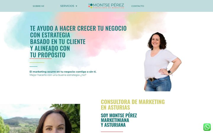 Snímek obrazovky montseperez.es