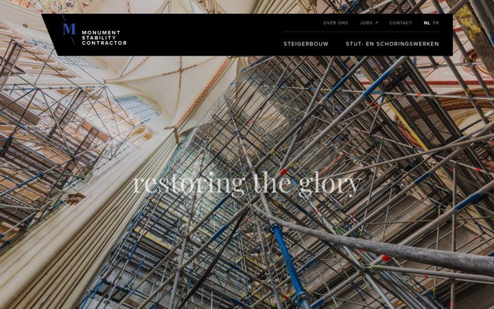 Screenshot ta' monument-stabilitycontractor.be
