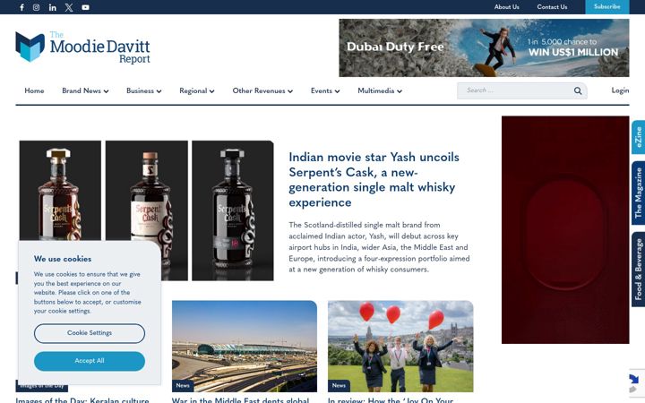 Screenshot of moodiedavittreport.com
