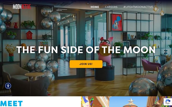 Screenshot di moonactive.net