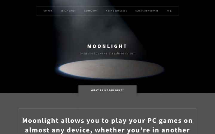 Ekrano kopija moonlight-stream.org