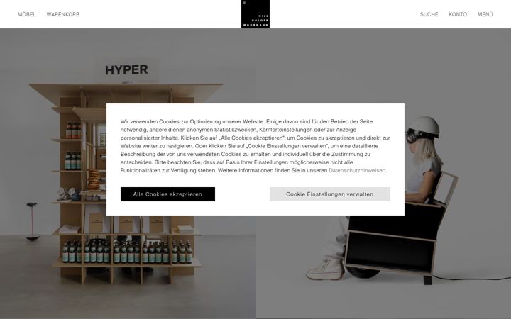 Screenshot of moormann.de