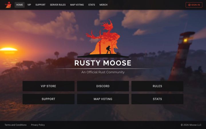 Snímek obrazovky moose.gg