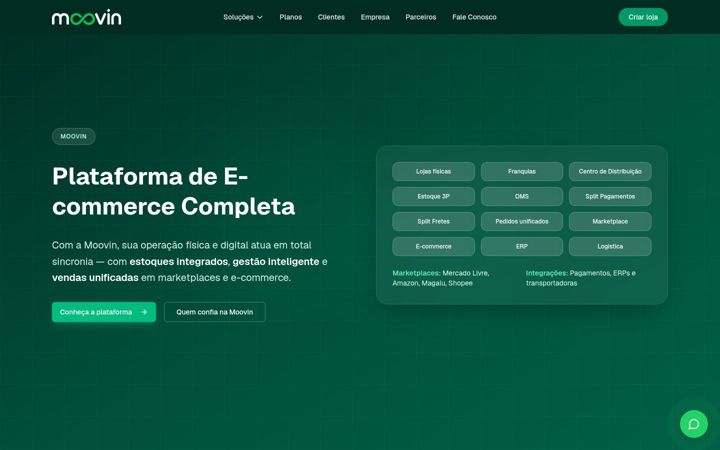 Screenshot of moovin.com.br