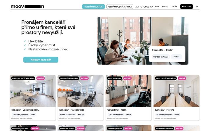Screenshot of moovin.space