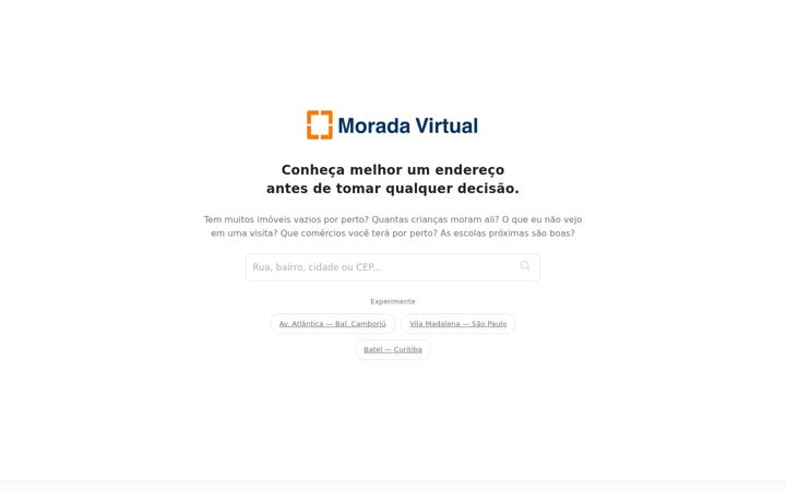 Screenshot of moradavirtual.com.br