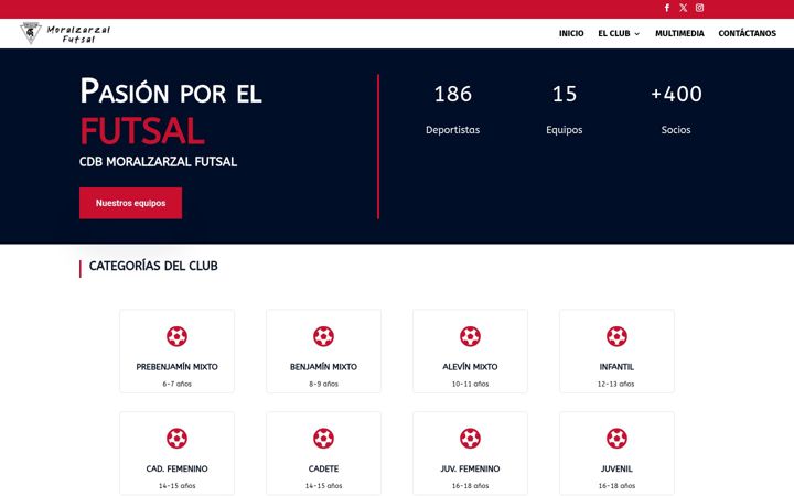 Skærmbillede af moralzarzalfutbolsala.es
