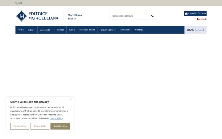 Skärmbild av morcelliana.net