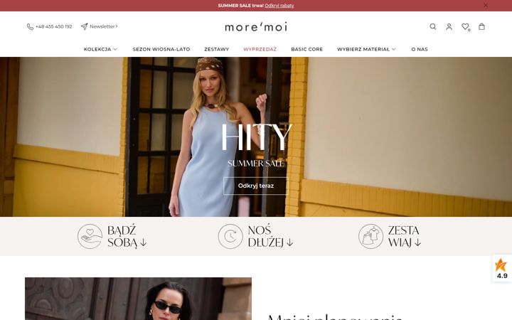 Captura de pantalla de moremoi.com