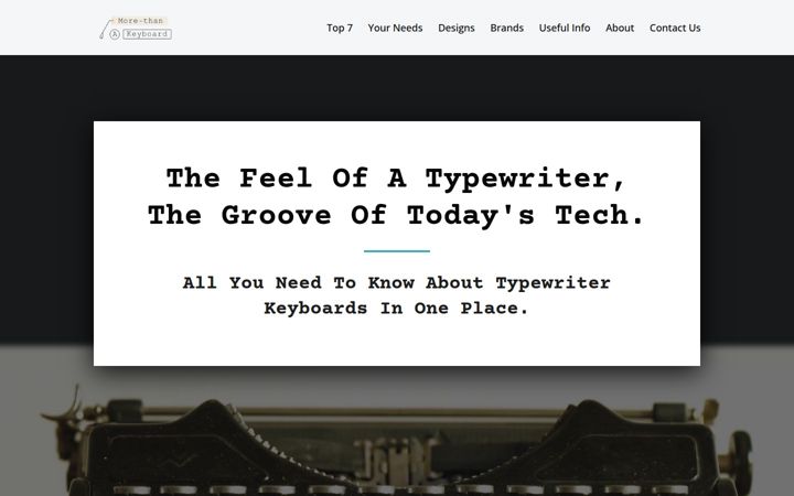 morethanakeyboard.com