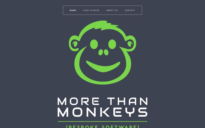 Snímek obrazovky morethanmonkeys.co.uk