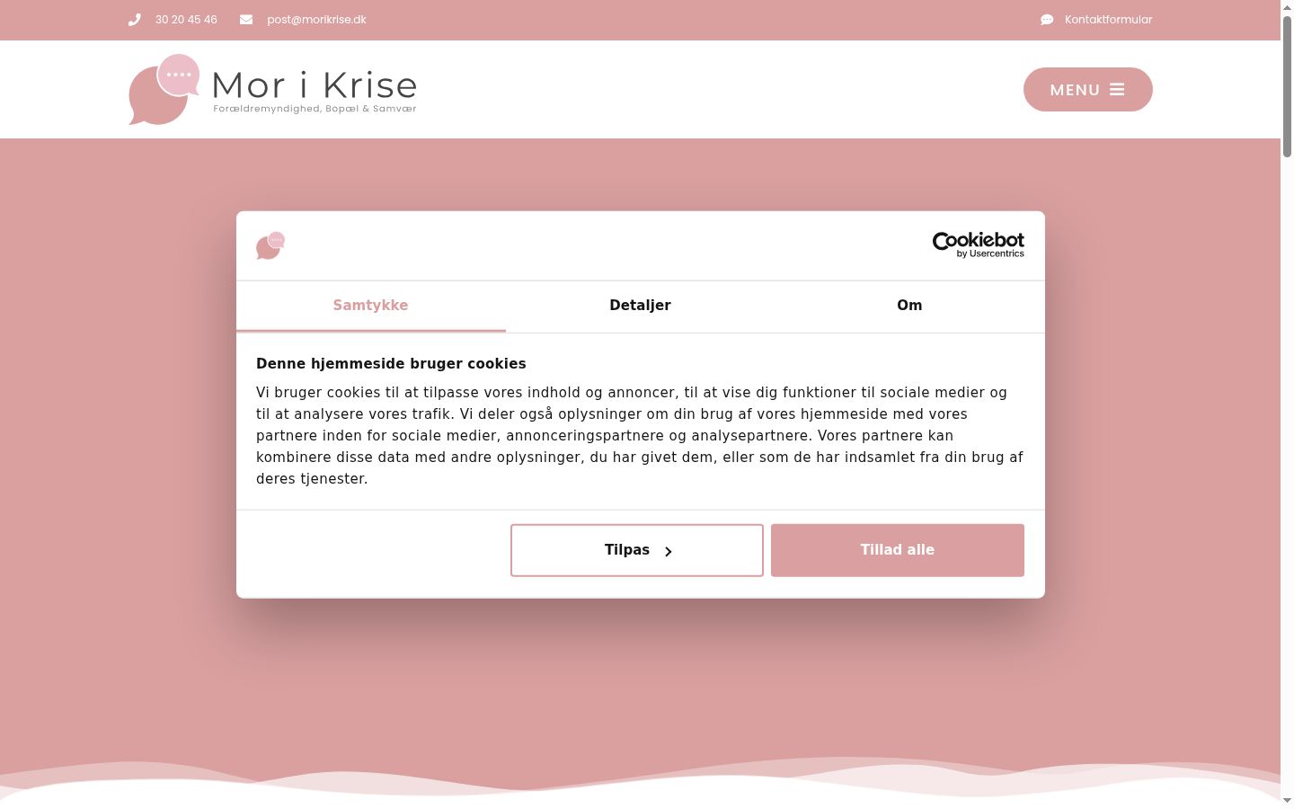 Screenshot tal-banner tal-kunsens muri qabel kwalunkwe interazzjoni